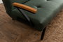 Atelier Del Sofa Sofá-Cama de 3 Plazas Verde